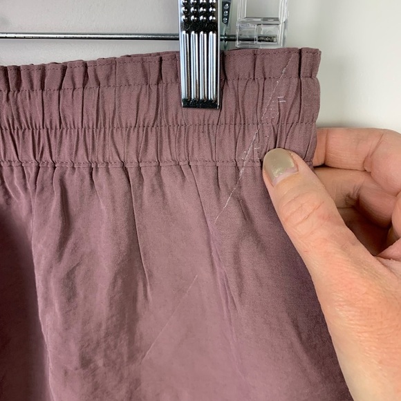 NWT Madewell SMALL Pull On Cargo Shorts Pink Lilac - Picture 3 of 6